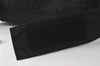 Authentic PRADA Vintage Nylon Tessuto Leather Shoulder Bag Black 5946I