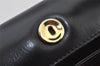 Authentic GUCCI Bamboo 2Way Shoulder Hand Bag Purse Leather Black 5946J