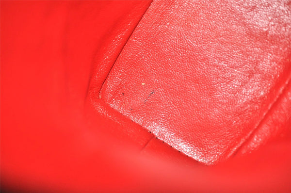 Authentic GUCCI Bamboo 2Way Shoulder Hand Bag Purse Leather Black 5946J