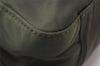 Authentic PRADA Vintage Nylon Tessuto Shoulder Hand Bag Purse Khaki Green 5946K