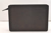 Authentic Louis Vuitton Epi Pochette Homme Clutch Hand Bag Black M52522 LV 5948J