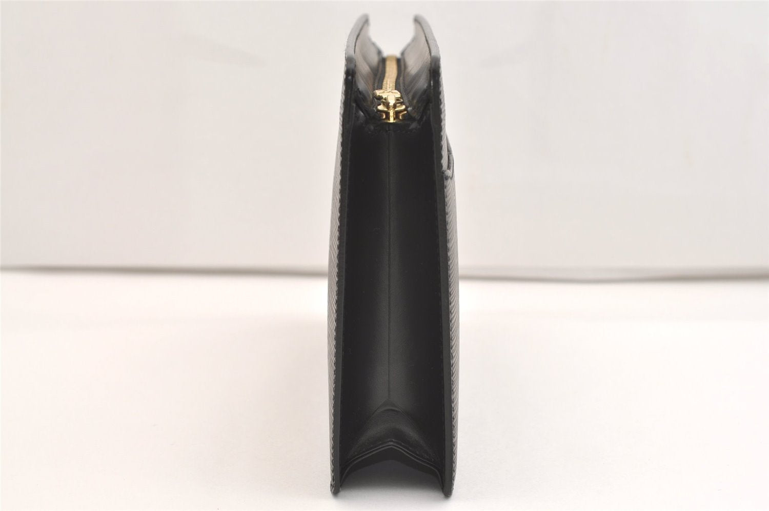 Authentic Louis Vuitton Epi Pochette Homme Clutch Hand Bag Black M52522 LV 5948J