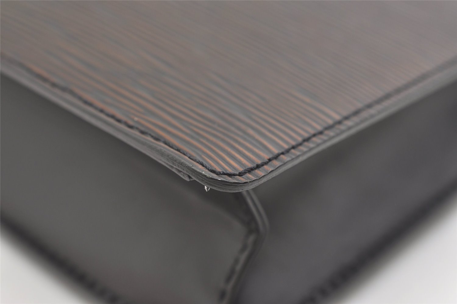 Authentic Louis Vuitton Epi Pochette Homme Clutch Hand Bag Black M52522 LV 5948J