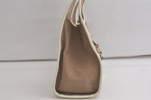 Authentic GUCCI Jackie Shoulder Hand Bag Canvas Leather 0021067 Beige 5948K