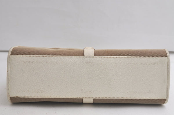 Authentic GUCCI Jackie Shoulder Hand Bag Canvas Leather 0021067 Beige 5948K