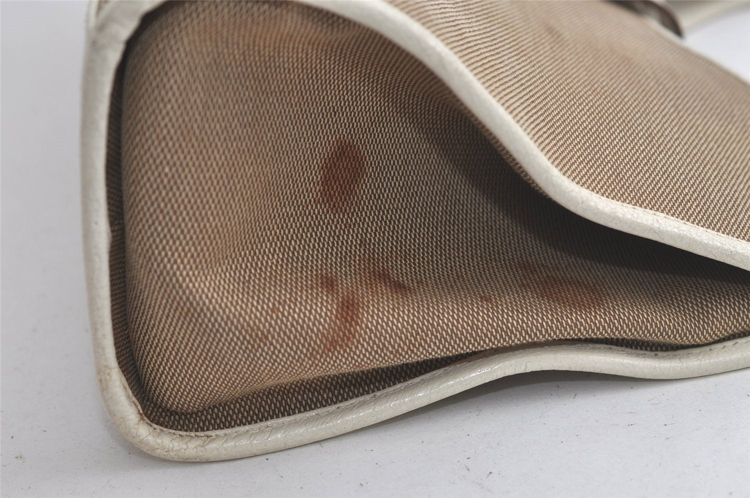 Authentic GUCCI Jackie Shoulder Hand Bag Canvas Leather 0021067 Beige 5948K