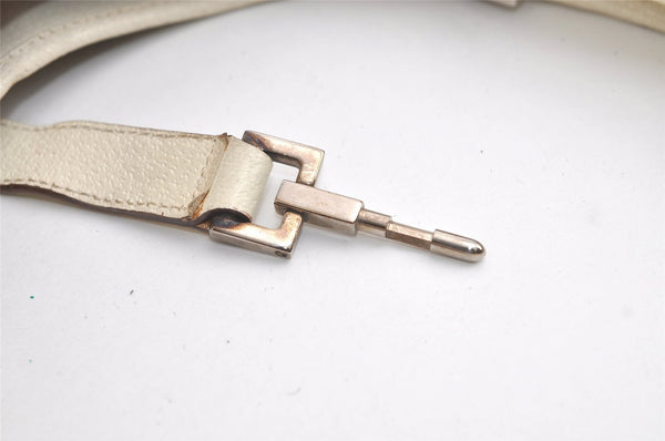 Authentic GUCCI Jackie Shoulder Hand Bag Canvas Leather 0021067 Beige 5948K