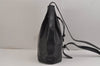 Authentic Louis Vuitton Epi Sac A Dos Shoulder Bag Black M80153 LV 5949J