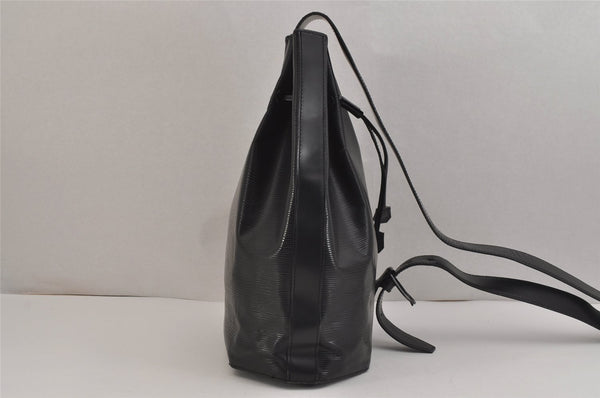 Authentic Louis Vuitton Epi Sac A Dos Shoulder Bag Black M80153 LV 5949J