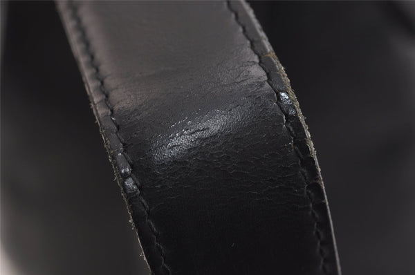 Authentic Louis Vuitton Epi Sac A Dos Shoulder Bag Black M80153 LV 5949J