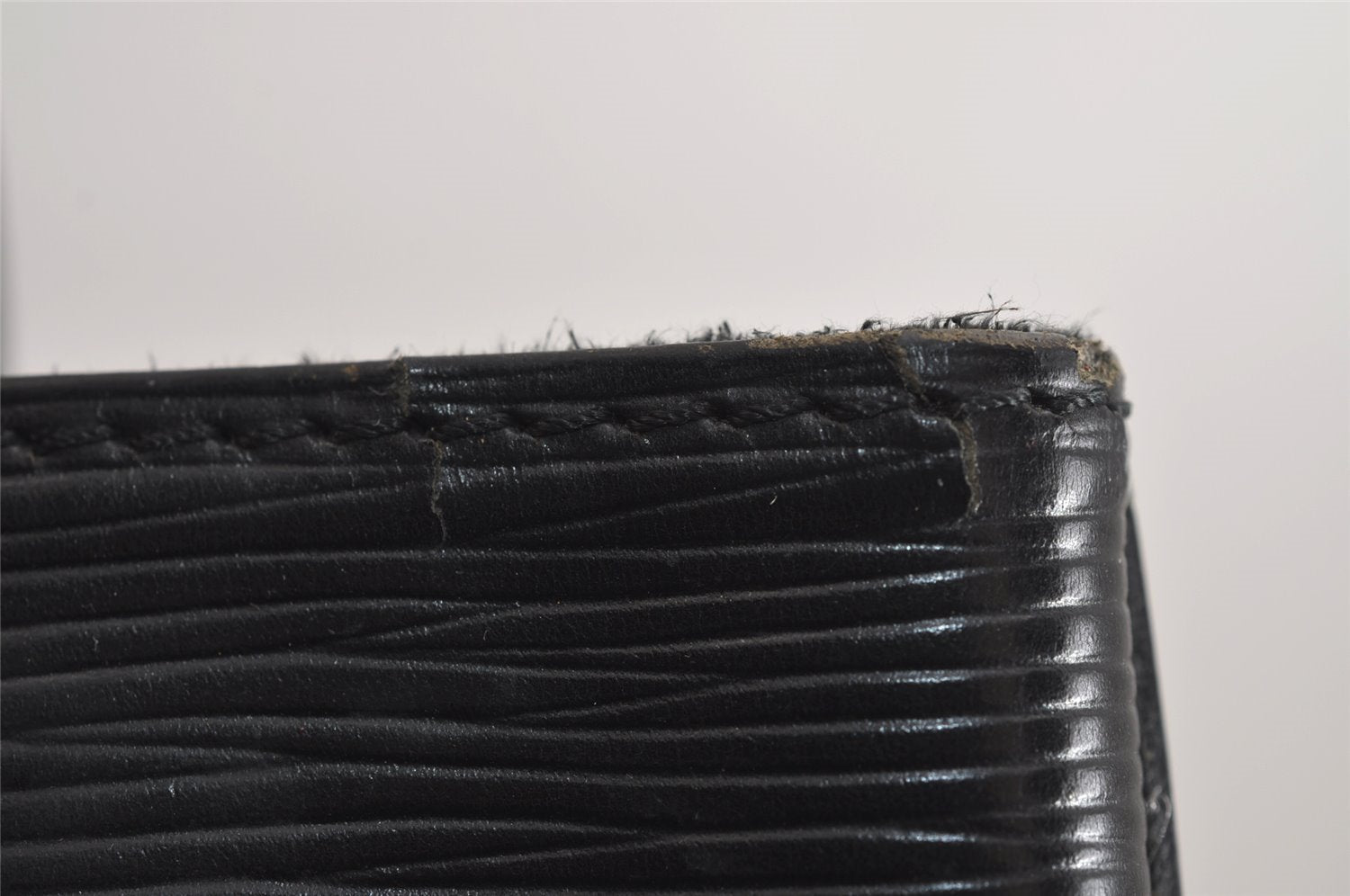 Authentic Louis Vuitton Epi Sac A Dos Shoulder Bag Black M80153 LV 5949J