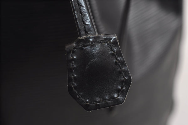 Authentic Louis Vuitton Epi Sac A Dos Shoulder Bag Black M80153 LV 5949J