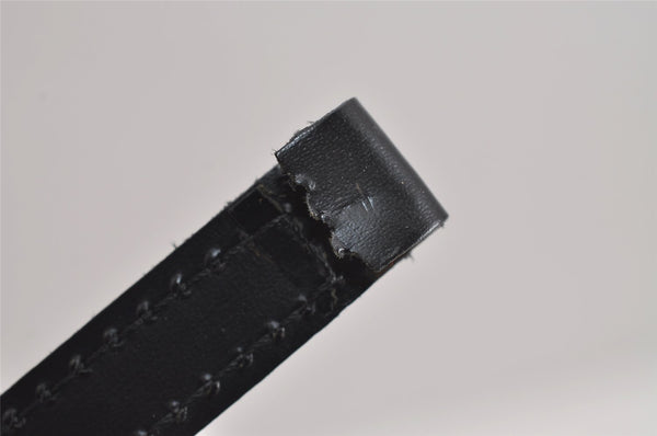 Authentic Louis Vuitton Epi Sac A Dos Shoulder Bag Black M80153 LV 5949J