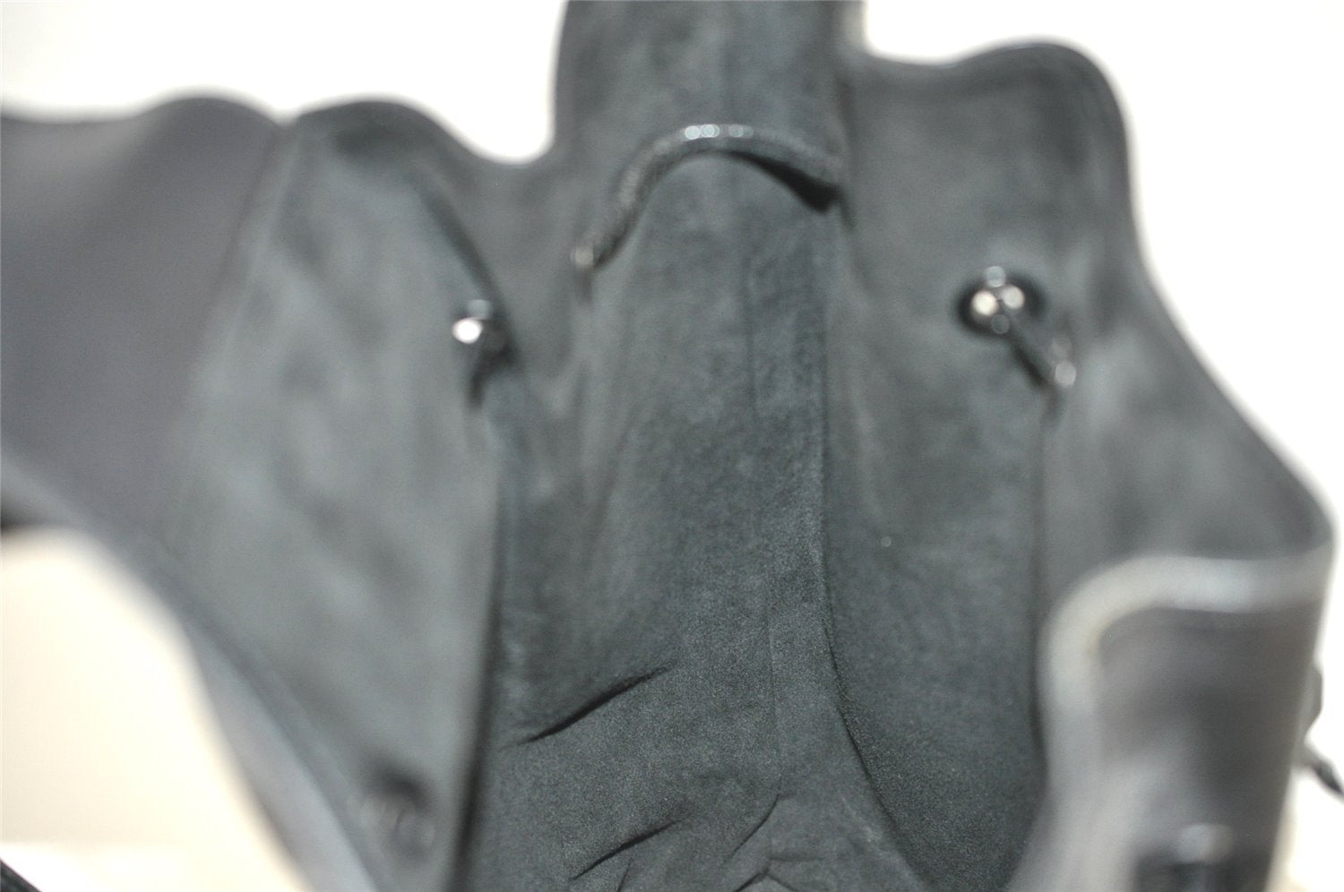 Authentic Louis Vuitton Epi Sac A Dos Shoulder Bag Black M80153 LV 5949J