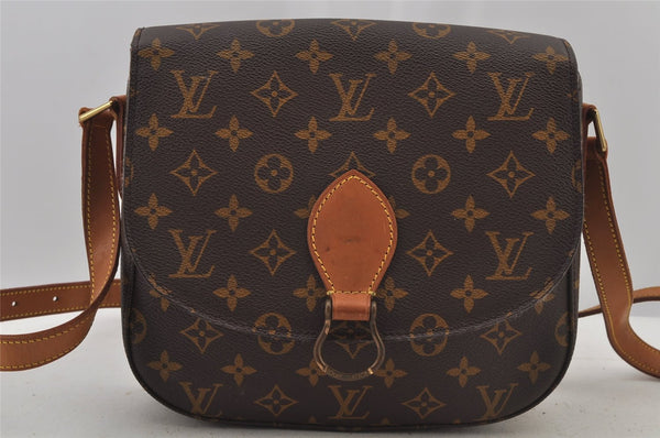 Authentic Louis Vuitton Monogram Saint Cloud GM M51242 Shoulder Cross Bag 5950J