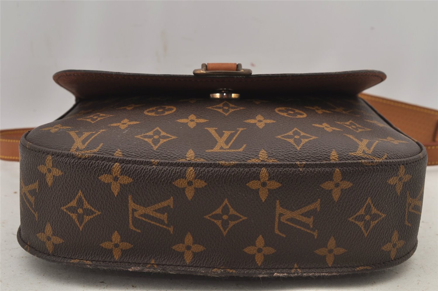 Authentic Louis Vuitton Monogram Saint Cloud GM M51242 Shoulder Cross Bag 5950J