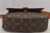 Authentic Louis Vuitton Monogram Saint Cloud GM M51242 Shoulder Cross Bag 5950J
