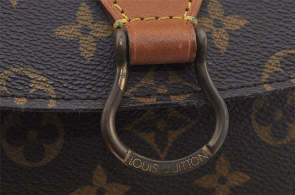 Authentic Louis Vuitton Monogram Saint Cloud GM M51242 Shoulder Cross Bag 5950J