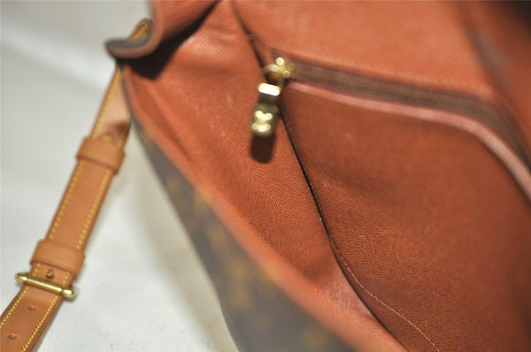 Authentic Louis Vuitton Monogram Saint Cloud GM M51242 Shoulder Cross Bag 5950J