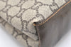 Authentic GUCCI GG Plus Shoulder Cross Body Bag PVC Leather Brown  5951K