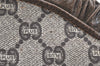 Authentic GUCCI GG Plus Shoulder Cross Body Bag PVC Leather Brown  5951K