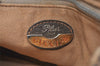 Authentic GUCCI GG Plus Shoulder Cross Body Bag PVC Leather Brown  5951K