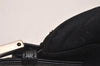 Authentic FENDI Vintage Shoulder Hand Bag Purse Jersey Leather Black Junk 5952J