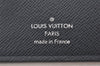 Authentic Louis Vuitton Epi Portefeuille Brazza Long Wallet Navy M61816 LV 5953K