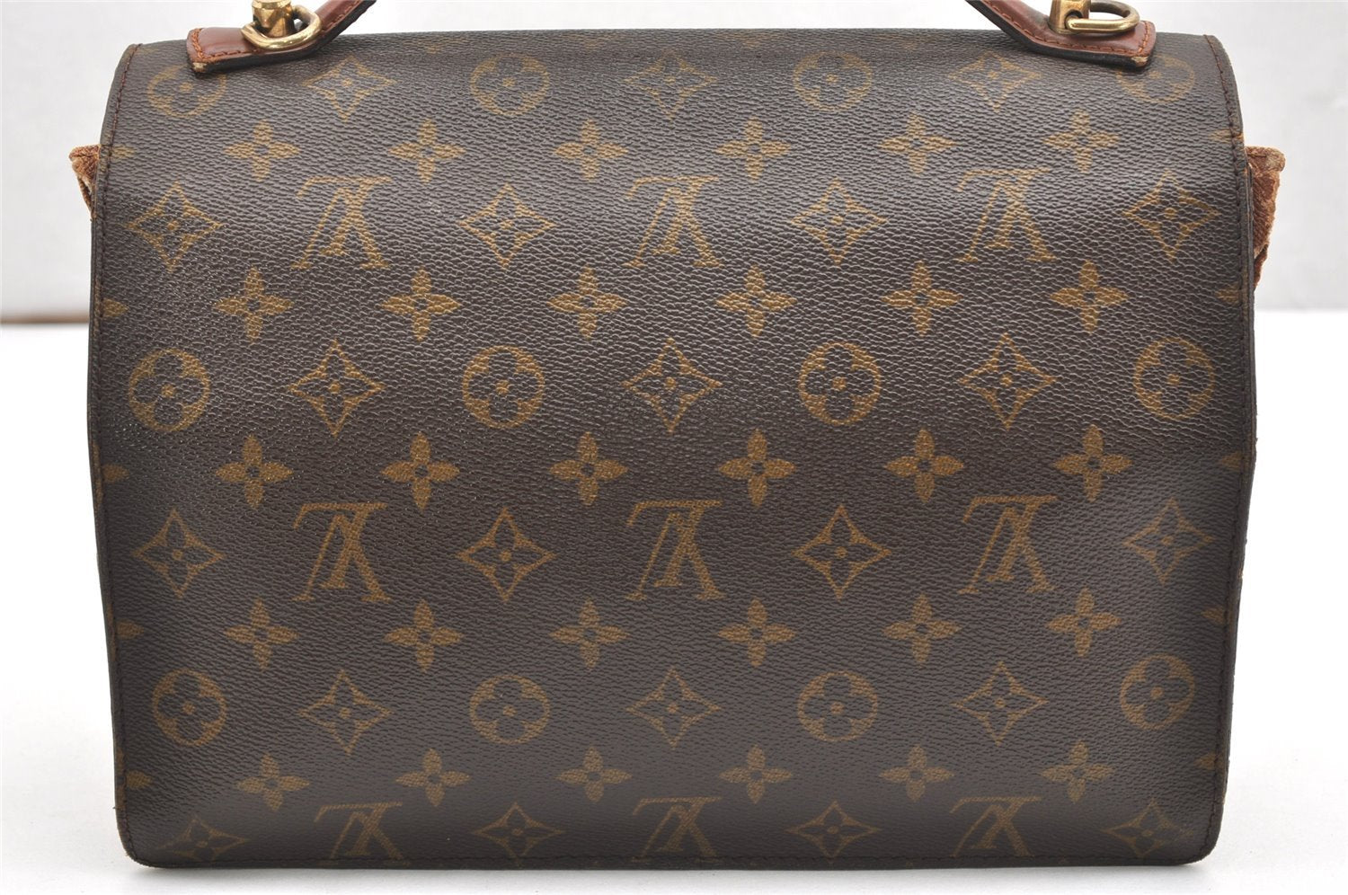 Authentic Louis Vuitton Monogram Monceau 2Way Shoulder Hand Bag M51185 LV 5955K