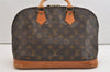 Authentic Louis Vuitton Monogram Alma Hand Bag Purse M51130 LV 5956J