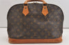 Authentic Louis Vuitton Monogram Alma Hand Bag Purse M51130 LV 5956J