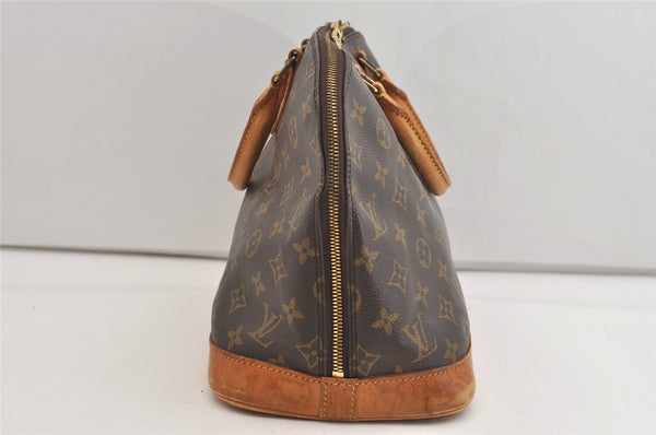 Authentic Louis Vuitton Monogram Alma Hand Bag Purse M51130 LV 5956J