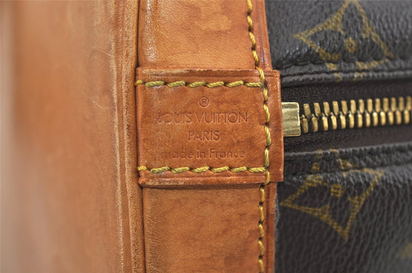Authentic Louis Vuitton Monogram Alma Hand Bag Purse M51130 LV 5956J