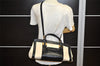 Authentic Chloe Vintage ALICE 2Way Shoulder Hand Bag Purse Leather Beige 5956K