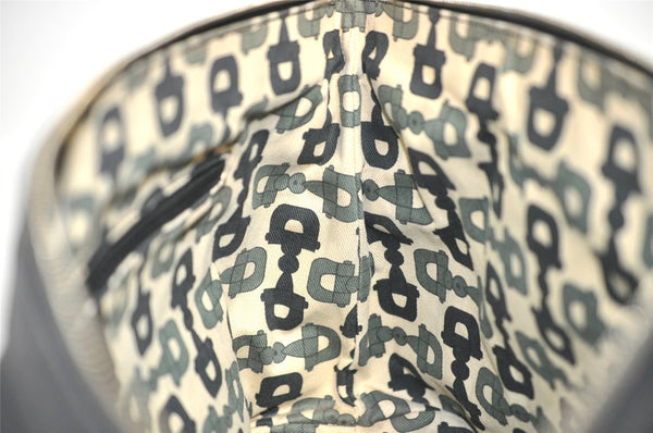 Authentic GUCCI Guccissima Abbey Shoulder Tote Bag GG Leather 141470 Black 5957I