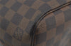 Authentic Louis Vuitton Damier Neverfull PM Shoulder Tote Bag N51109 LV 5959J