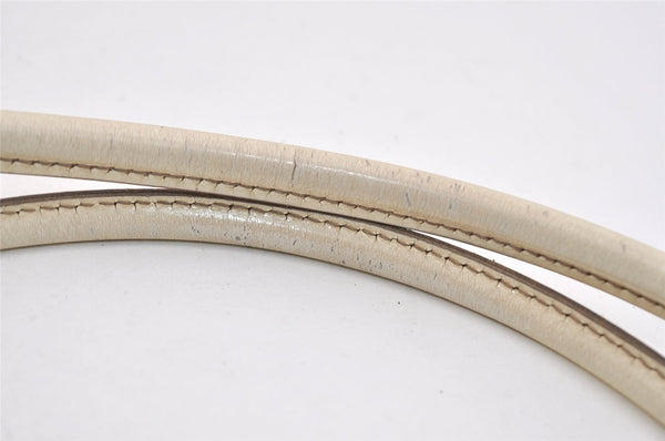 Authentic GUCCI Vintage Shoulder Hand Tote Bag GG PVC Enamel 197953 Brown 5962J