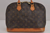 Authentic Louis Vuitton Monogram Alma Hand Bag Purse M51130 LV 5964J