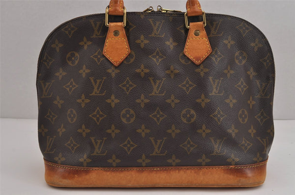 Authentic Louis Vuitton Monogram Alma Hand Bag Purse M51130 LV 5964J