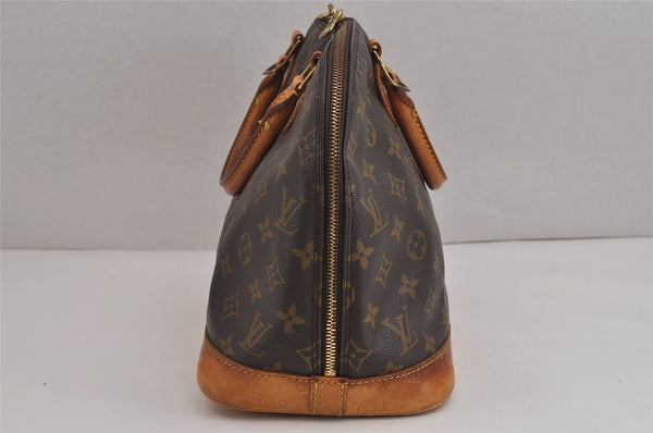 Authentic Louis Vuitton Monogram Alma Hand Bag Purse M51130 LV 5964J