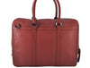 Authentic BURBERRY Vintage Leather 2Way Briefcase Business Bag Red 5966K