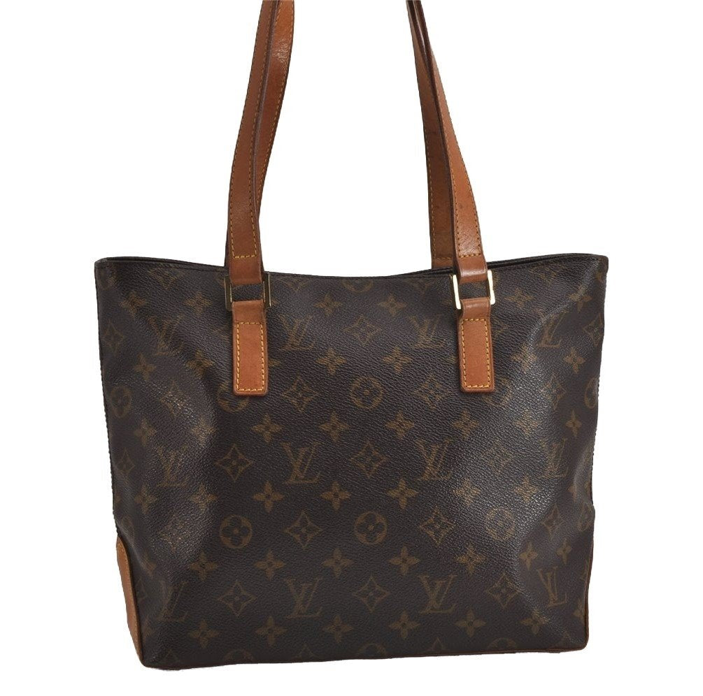 Authentic Louis Vuitton Monogram Cabas Piano Shoulder Tote Bag M51148 LV 5967J