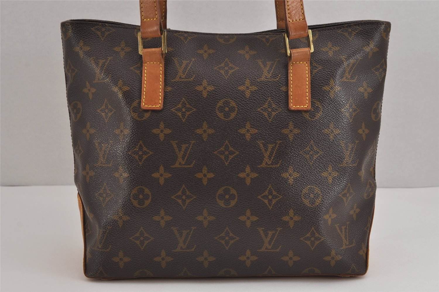 Authentic Louis Vuitton Monogram Cabas Piano Shoulder Tote Bag M51148 LV 5967J