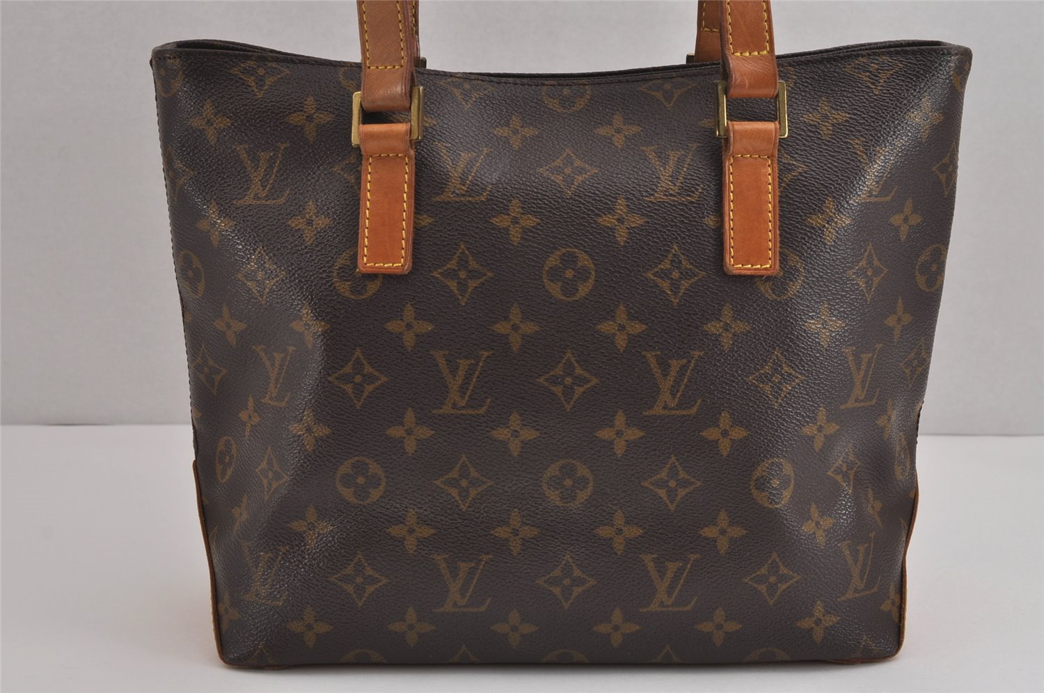 Authentic Louis Vuitton Monogram Cabas Piano Shoulder Tote Bag M51148 LV 5967J