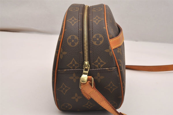 Authentic Louis Vuitton Monogram Blois Shoulder Cross Body Bag M51221 LV 5968J