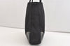 Authentic PRADA Vintage Nylon Tessuto Leather Shoulder Tote Bag Black 5969J