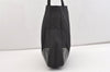 Authentic PRADA Vintage Nylon Tessuto Leather Shoulder Tote Bag Black 5969J