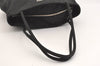 Authentic PRADA Vintage Nylon Tessuto Leather Shoulder Tote Bag Black 5969J