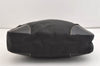 Authentic PRADA Vintage Nylon Tessuto Leather Shoulder Tote Bag Black 5969J