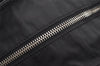 Authentic PRADA Vintage Nylon Tessuto Leather Shoulder Tote Bag Black 5969J